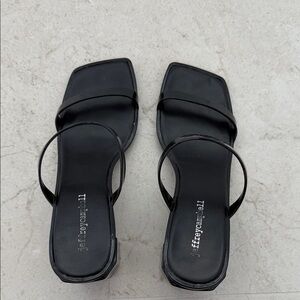 Jeffrey Campbell Black Strappy Sandals